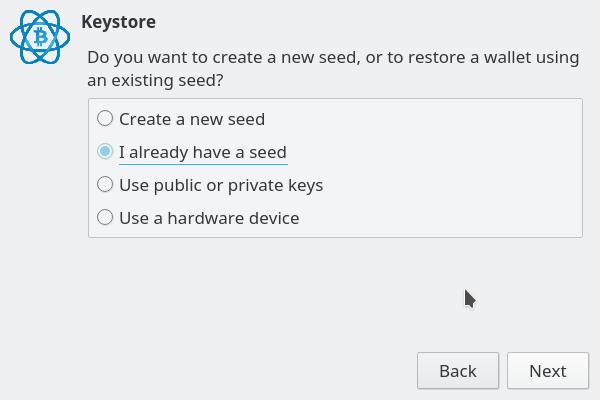 Restoring Your Standard Wallet From Seed Bitcoin Electrum