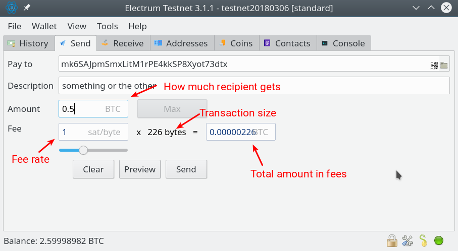 All About Transaction Fees In Electrum Bitcoin Electrum - 