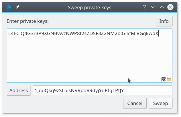 Sweeping Your Private Keys Into Electrum Bitcoin Electrum - 