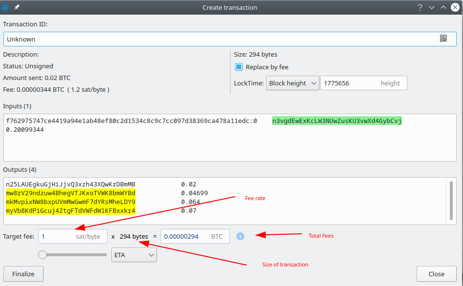 how to send bitcoin from electrum